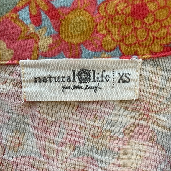 Natural Life Lauren Sleeveless Floral Print Maxi Dress Size XS - Picture 10 of 15